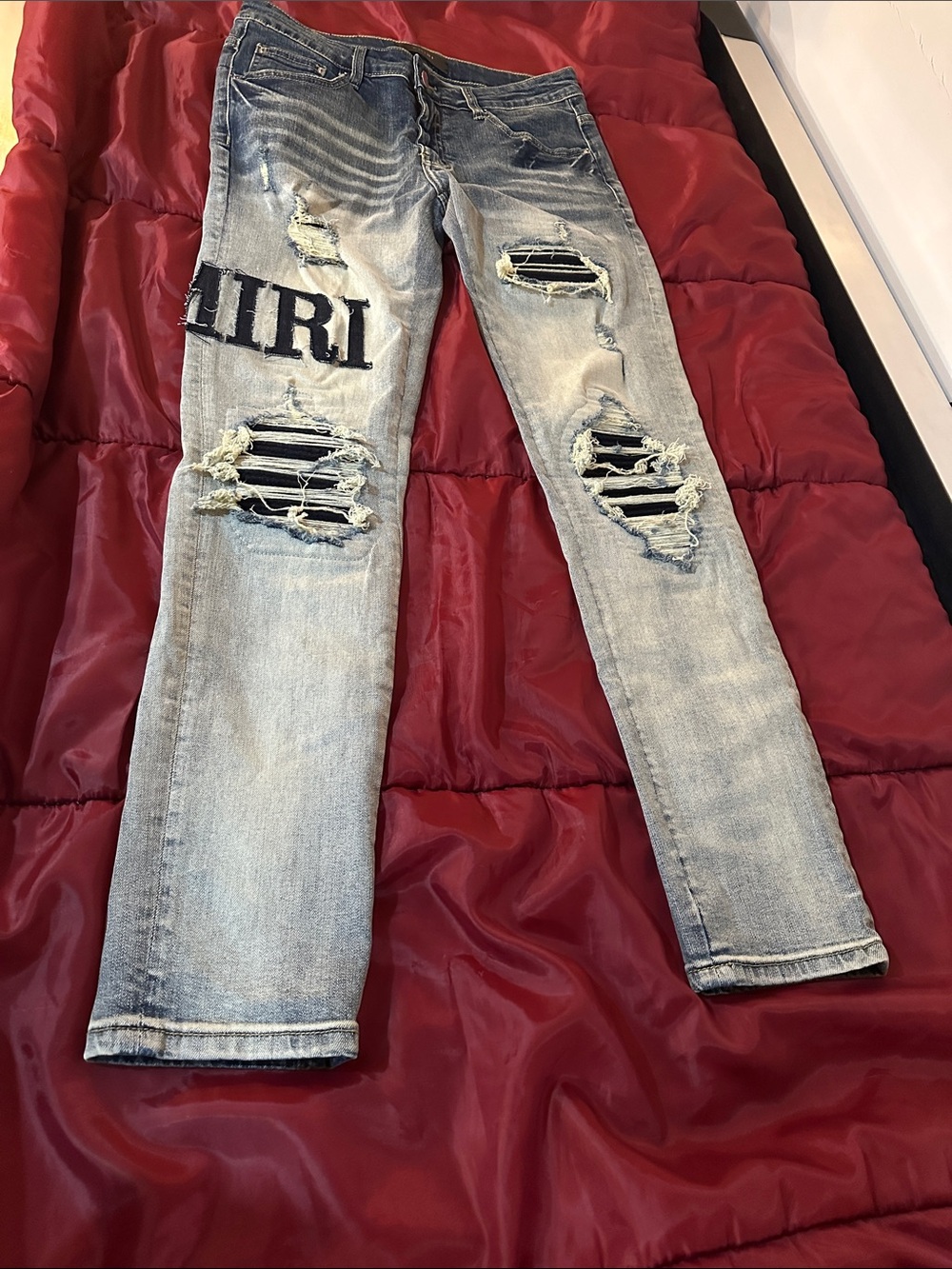Amiri jeans with tag